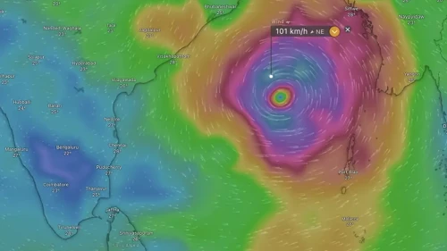 যে পথে এগোতে পারে ঘূর্ণিঝড় ‘ডানা’