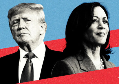 ট্রাম্প-হ্যারিস তুমুল লড়াইয়ের আভাস