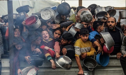 গাজাজুড়ে তীব্র ক্ষুধা-অপুষ্টি, মৃত্যুঝুঁকিতে সোয়া ৩ লাখ শিশু