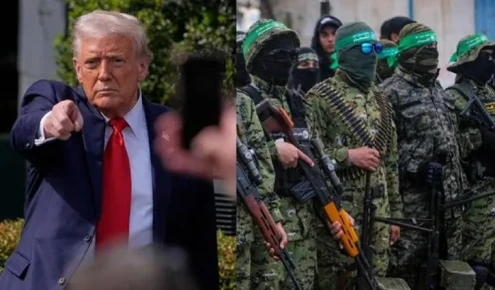 হামাসকে শেষবারের মতো সতর্ক করলেন ট্রাম্প