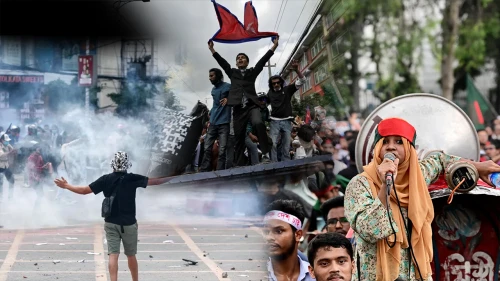 জেন-জিদের ক্ষোভে পুড়ছে বিশ্ব