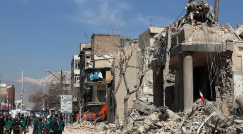 ইরানে নিহত বেড়ে ১০৪৫