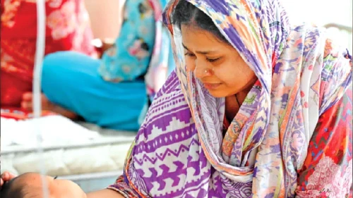 হামের লক্ষণ নিয়ে শিশুর মৃত্যু একশ ছাড়াল