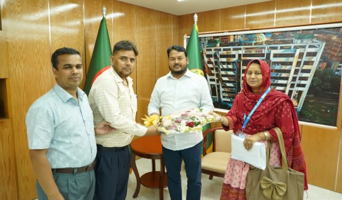 রাসিক প্রশাসকের সাথে ব্যক্তি, প্রতিষ্ঠান  ও সংগঠনের প্রতিনিধিদের সৌজন্য সাক্ষাৎ