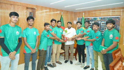রাসিক প্রশাসকের সাথে বিডি ক্লিন প্রতিনিধির সৌজন্য সাক্ষাৎ