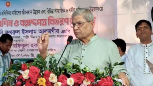ক্ষমতার দাপট দেখাবেন না, মানুষের মন জয় করুন: মির্জা ফখরুল