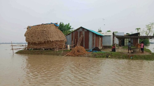 উত্তর-উত্তর পূর্বাঞ্চলে বন্যা পরিস্থিতির অবনতির আশঙ্কা