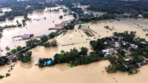 বন্যায় ৫৪ জনের মৃত্যু