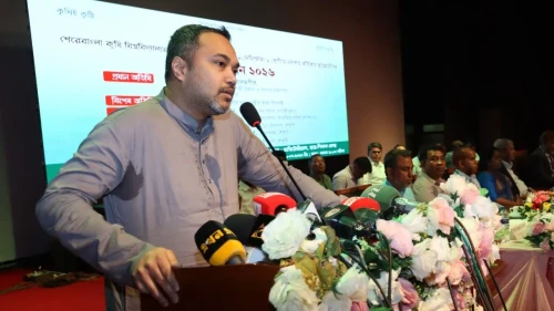 কৃষিভিত্তিক উদ্যোক্তা তৈরি ও গবেষণায় সরকারের প্রাধান্য: মাহ্দী আমিন