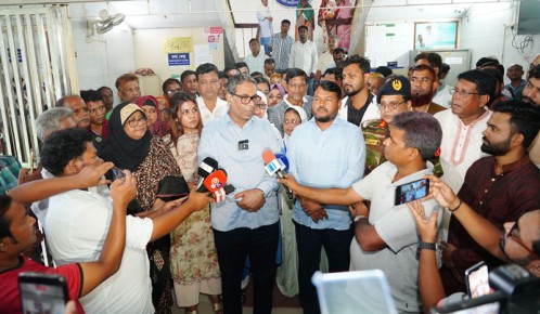 রাসিক পরিচালিত সিটি হাসপাতাল পরিদর্শন করলেন স্বাস্থ্য প্রতিমন্ত্রী